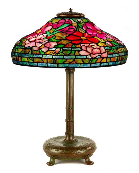 Tiffany lamps sold well at Cottone Auctions Fine Art & Antiques sale, March 19, 2022