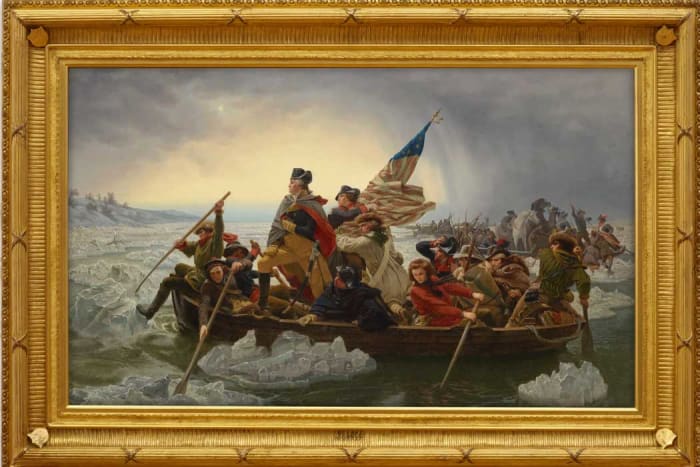 ‘Washington Crossing The Delaware’ Now Crosses the Auction Block