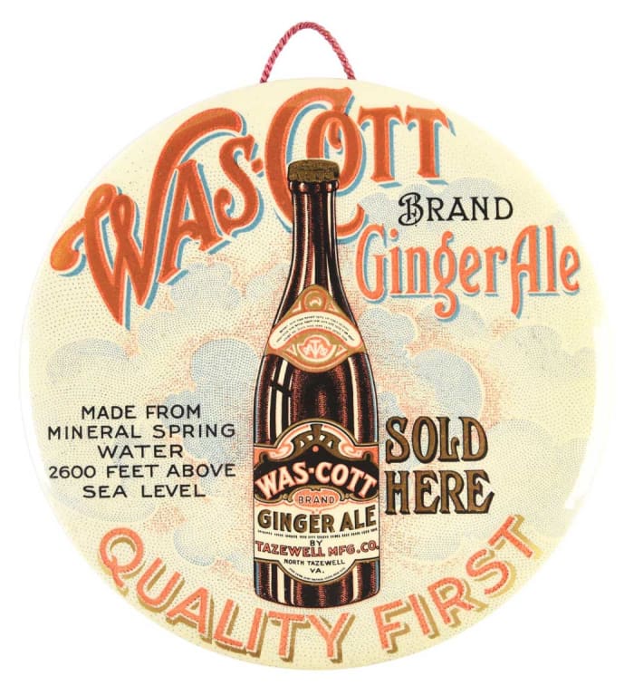 Was-Cott Brand Ginger Ale