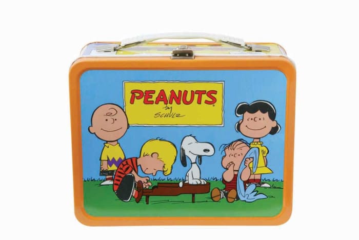Peanuts lunch box, 1966