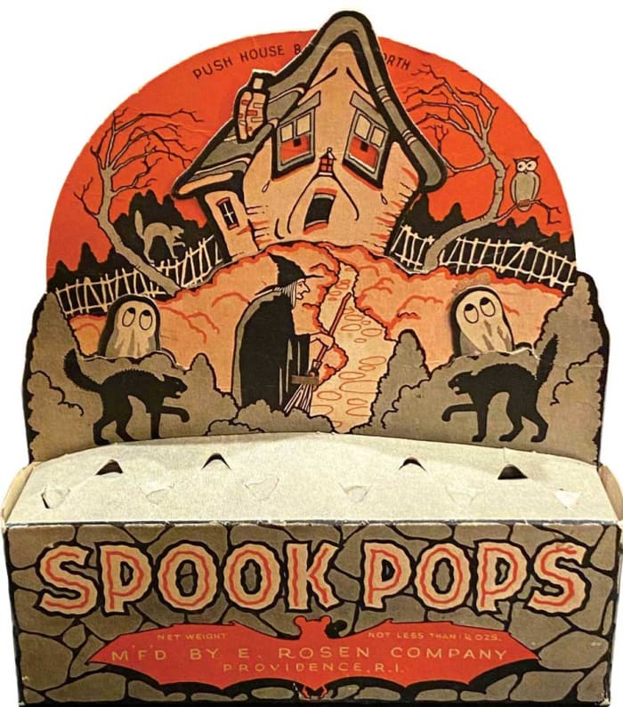Spook Pops Mechanical Sucker Holder, mid-1930s