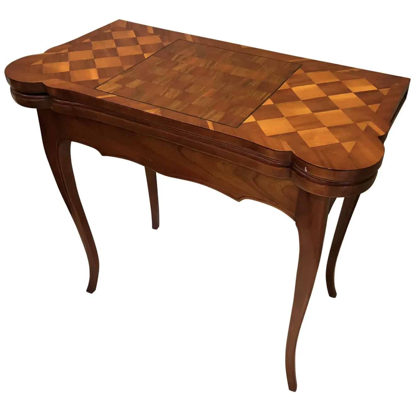 Antique Chess Table: Rich with History, Ready for Play