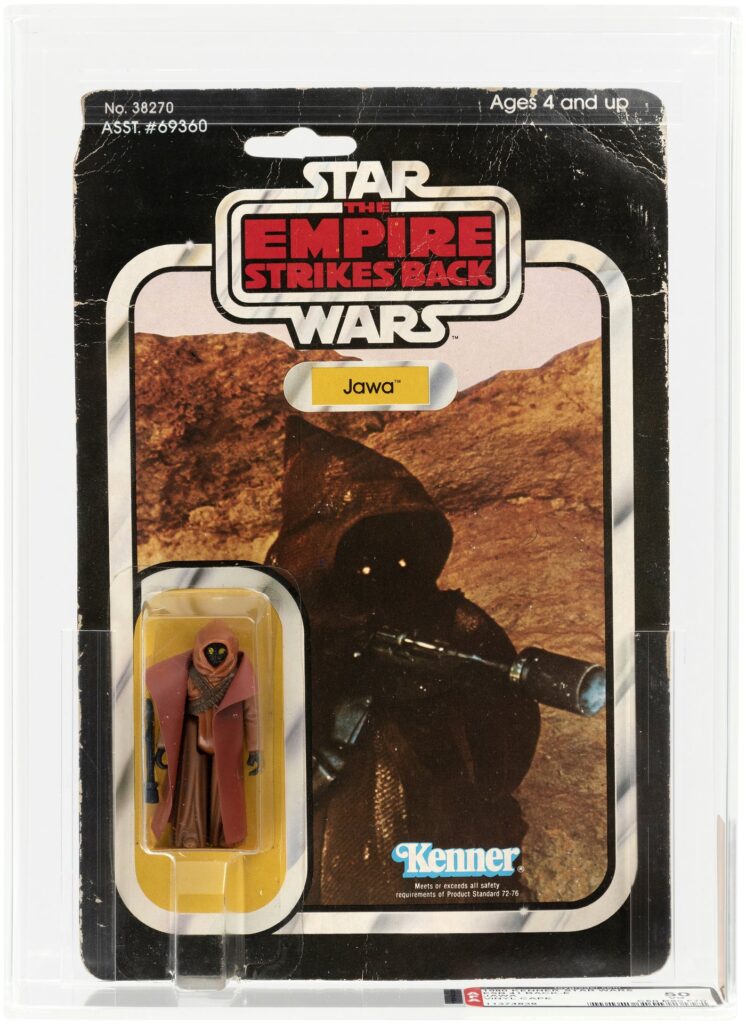 TOLTOYS Australian release of a Vinyl Cape Jawa sold by Hake's Auctions