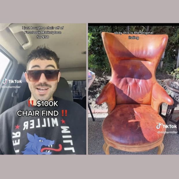 Chair Purchased For $50 Could Be Worth $50,000!