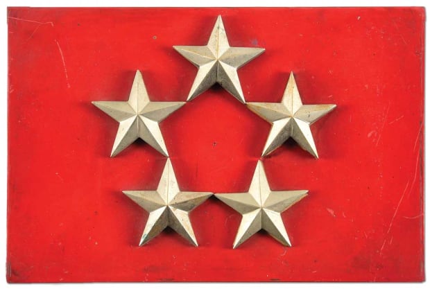 Gen. MacArthur's Five-Star License Plate Commands $31,200 at Auction