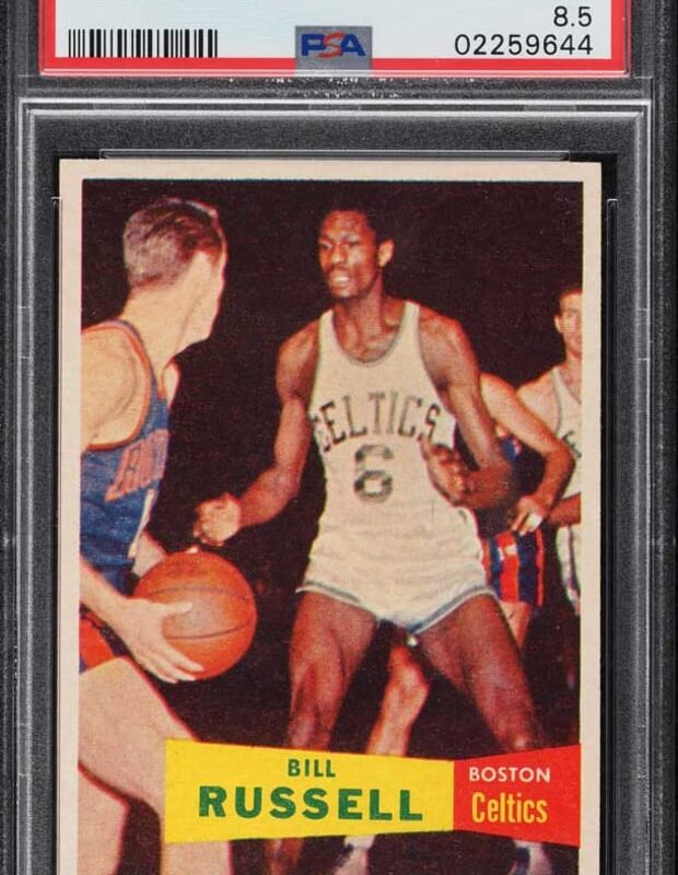 NBA Great Bill Russell's 1957 Rookie Card Nets $660,000