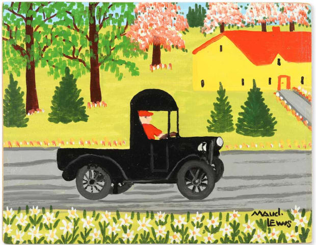 Maud Lewis Painting Exchanged for Lunch Sells for $322,000