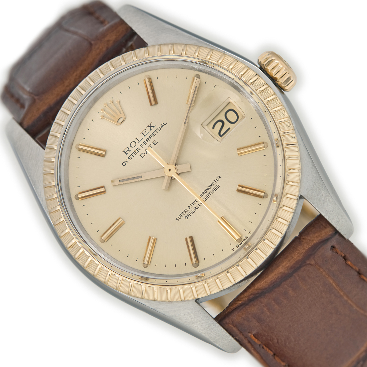 Rolex Oyster Perpetual Date Gold and Steel 1978