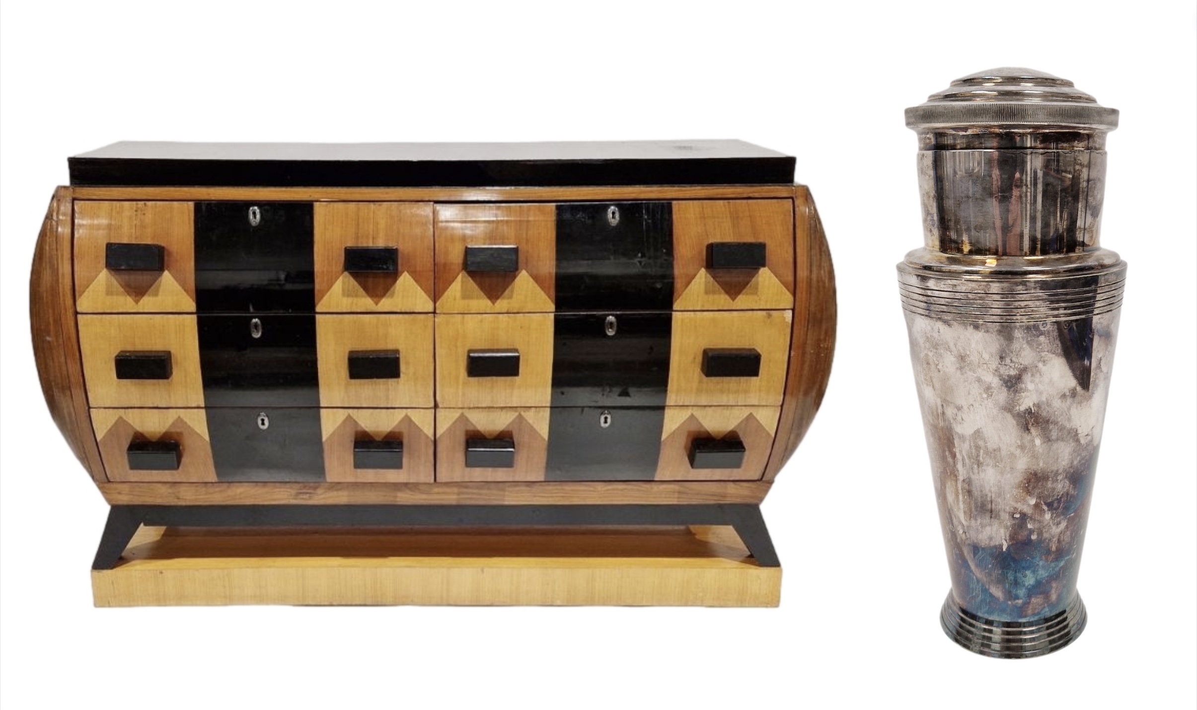 Bidders thirst for Art Deco cocktail shaker – Antique Collecting