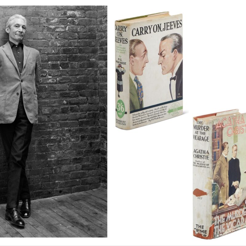 Charlie Watts library of first editions to sell Antique