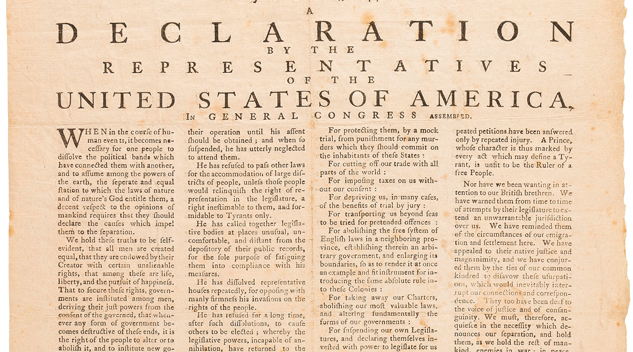 Heritage Proclaims $2.895 Million For Declaration Of Independence Copy – Antiques And The Arts Weekly