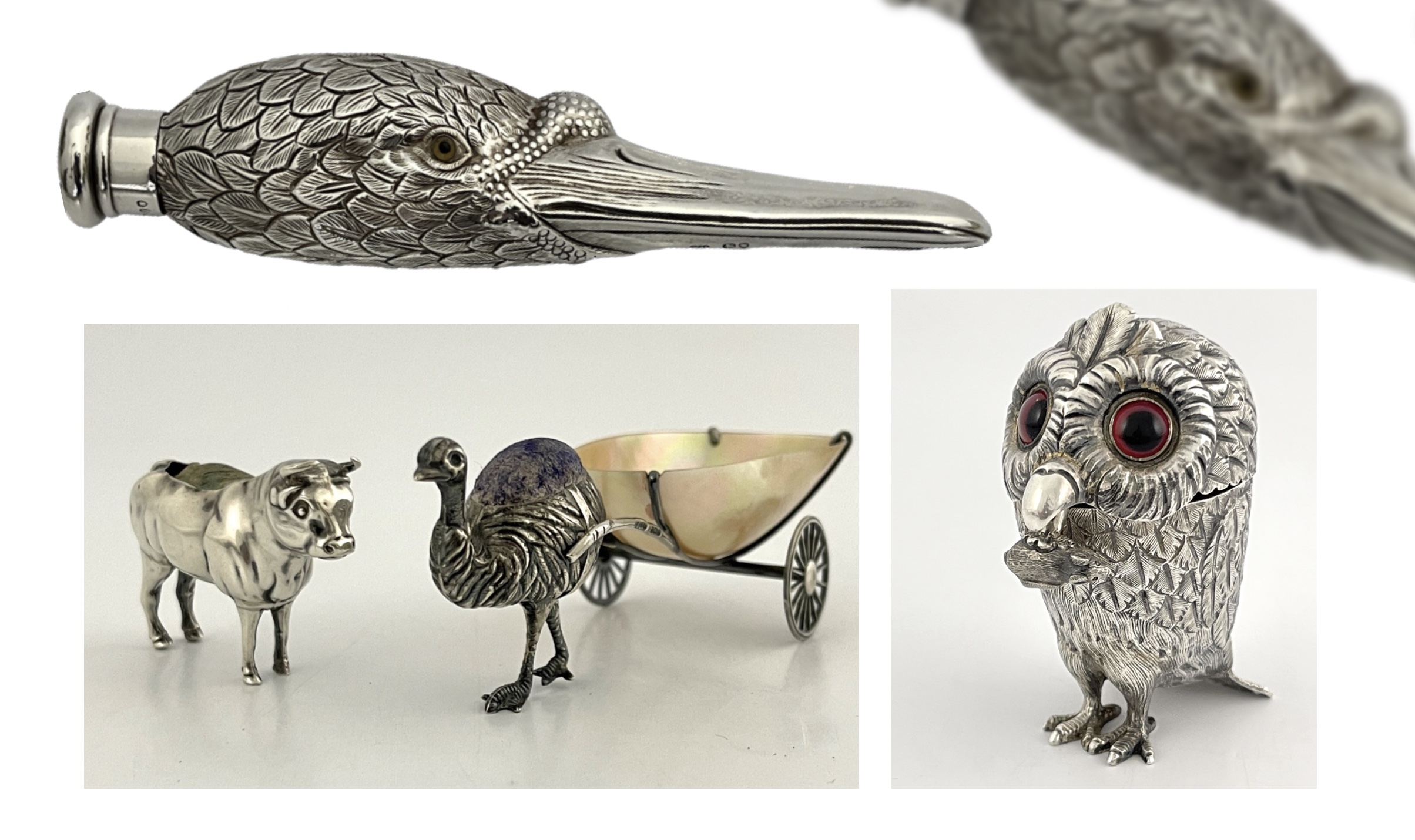 Novelty English silver set to shine – Antique Collecting