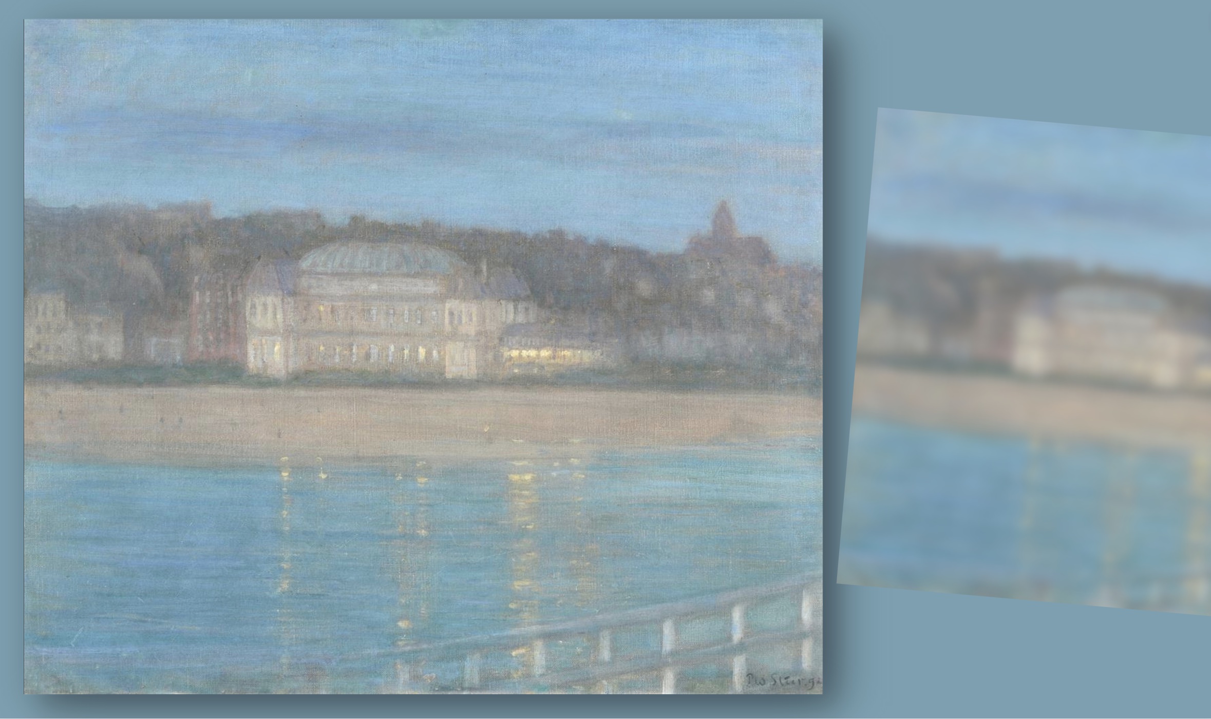Rare Philip Wilson Steer painting in Berkshire sale – Antique Collecting