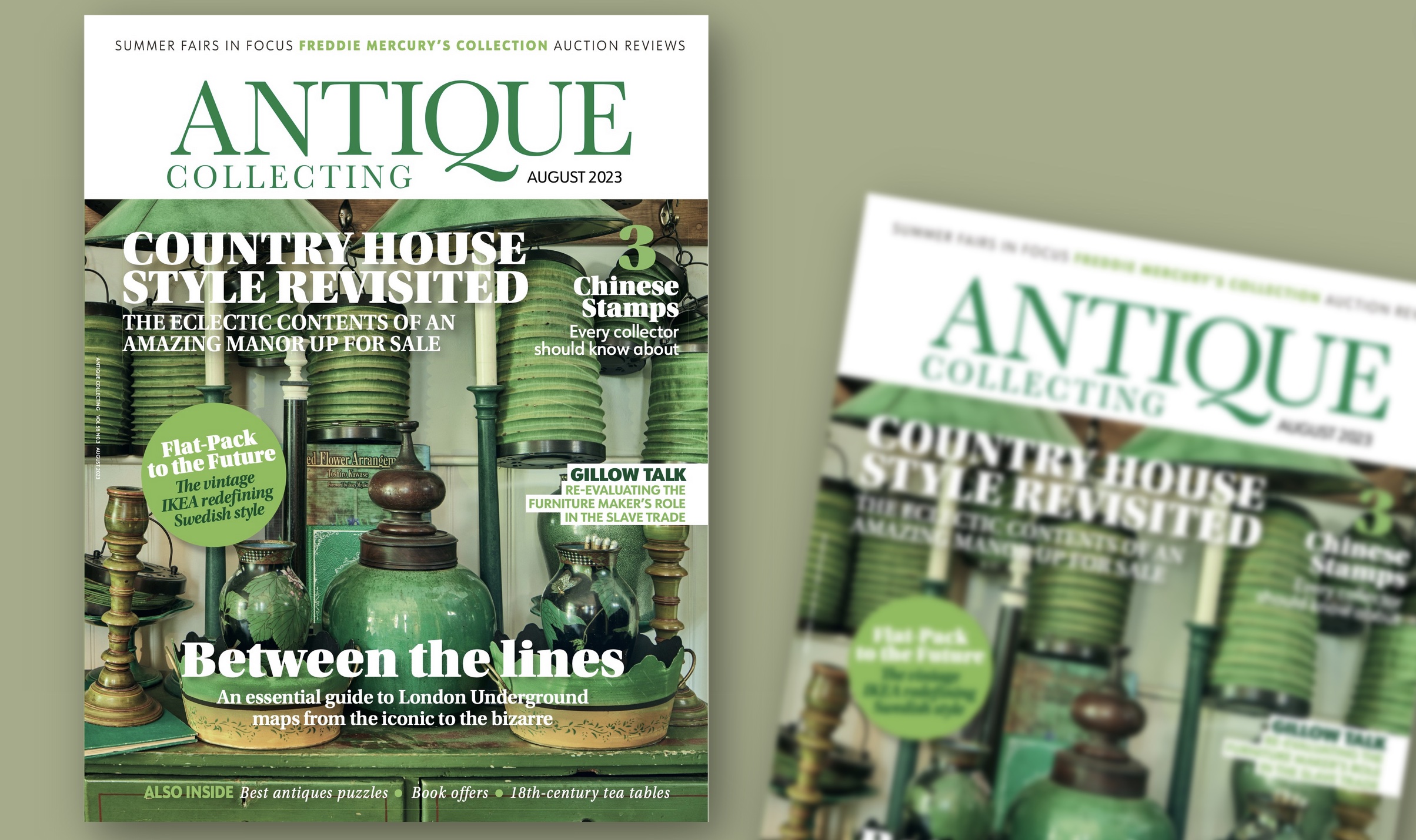 See inside August issue of Antique Collecting magazine – Antique Collecting