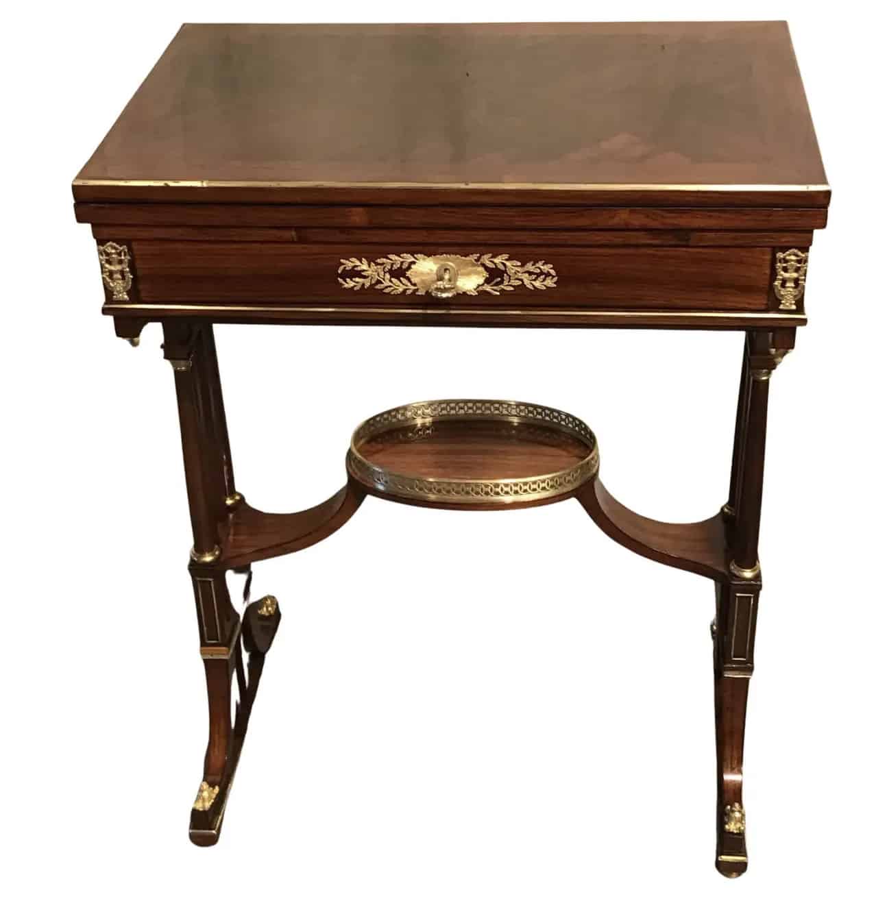 Antique Card Tables and the History of Card Games