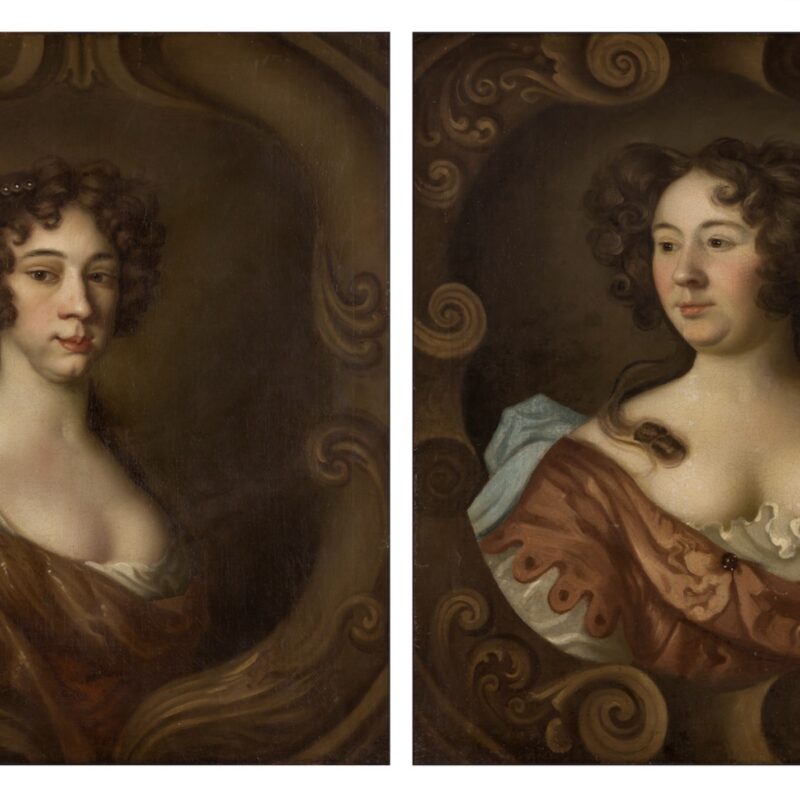 Portraits associated with Mary Beale in sale Antique Collecting