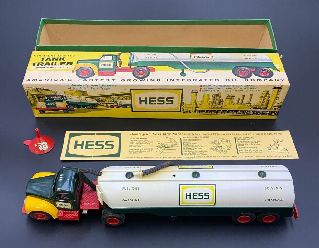 VINTAGE 1964 FIRST ISSUE HESS TRUCK TANKER TRUCK