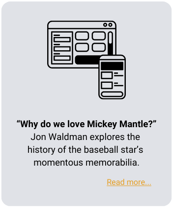 Why do we love mickey mantle 1