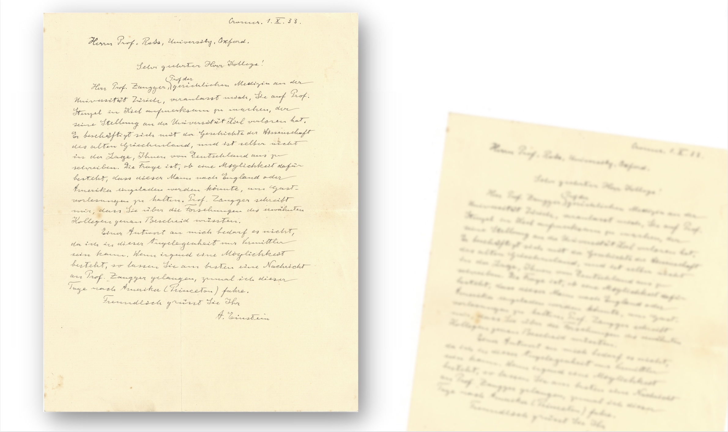 Albert Einstein letter sells for charity – Antique Collecting