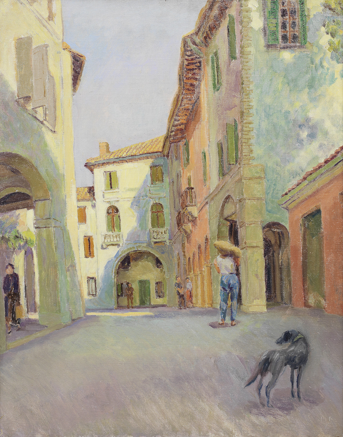Vanessa Bell (British, 1879-1961) Street in Asolo, Italy