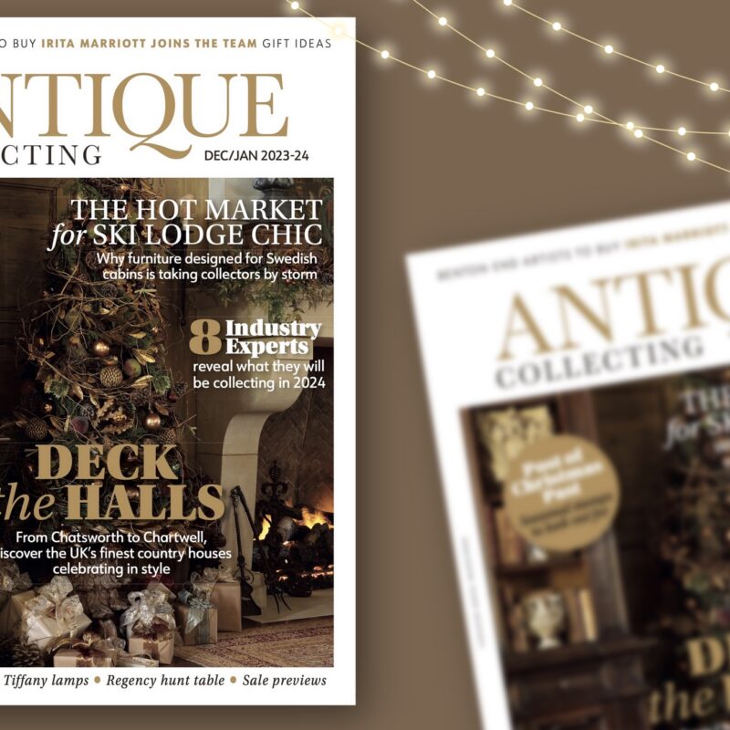 Christmas double issue of Antique Collecting magazine Antique Collecting