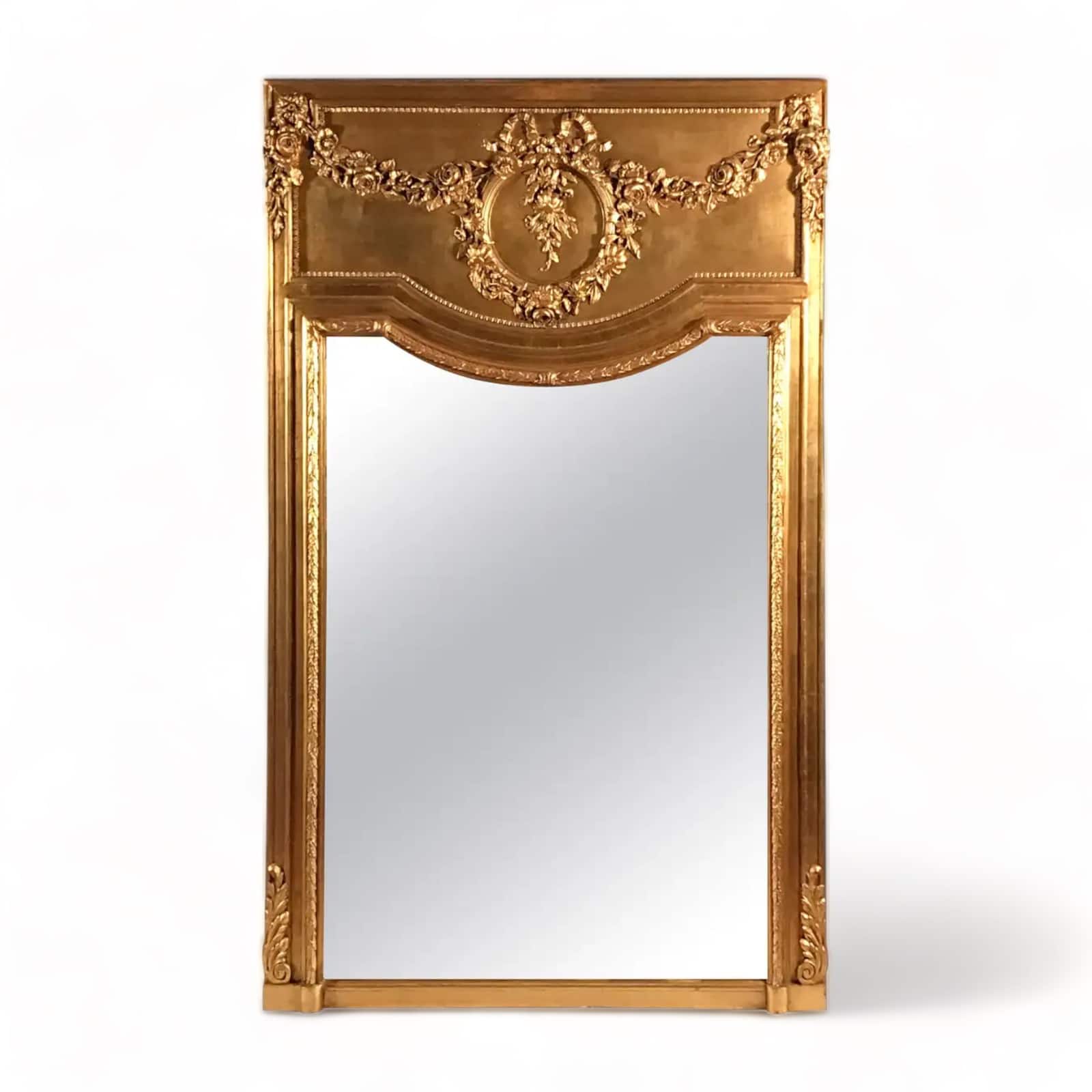 Louis XVI Style Trumeau Mirror - Styylish