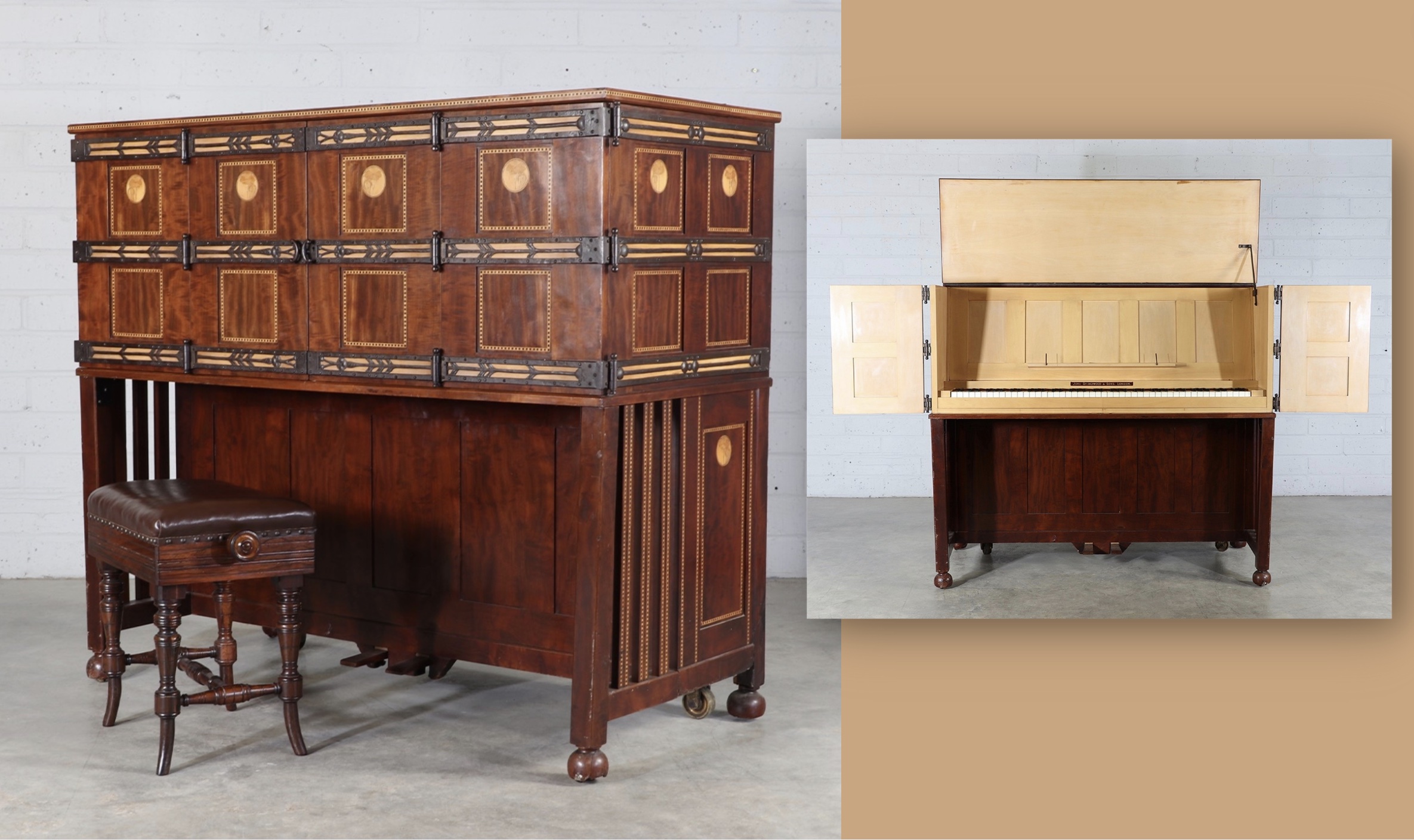 Charles Robert Ashbee piano in Essex sale – Antique Collecting