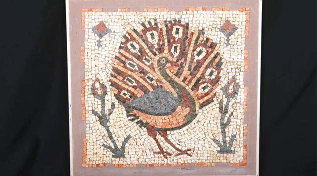 Pride Of Place, Ancient Roman Peacock Mosaic Leads Arte Antico Sale – Antiques And The Arts Weekly