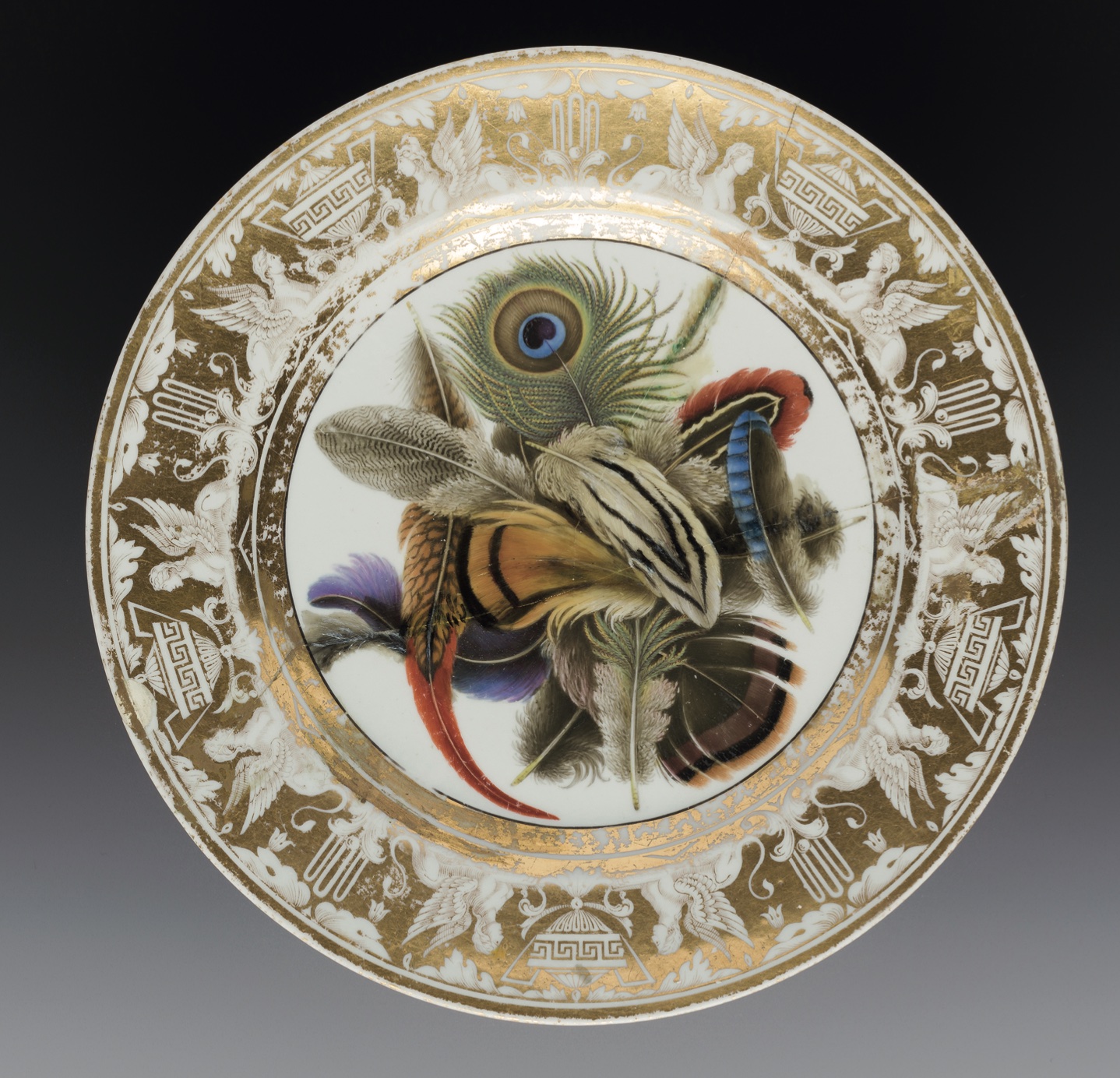 A ceramic plate from Flight and Barr