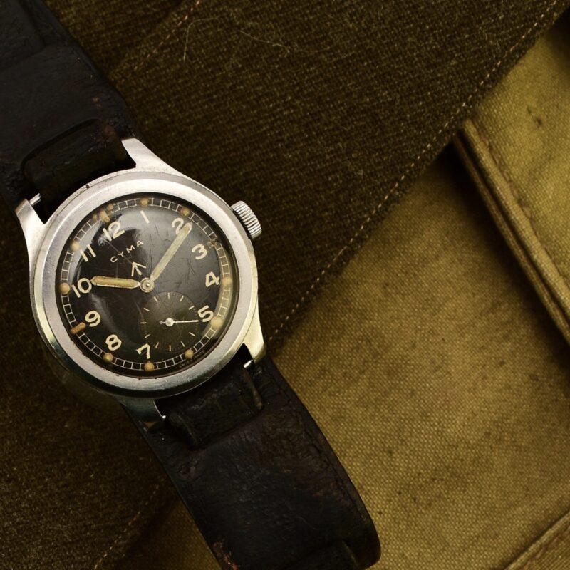 Cyma wristwatch is one of the Dirty Dozen Antique