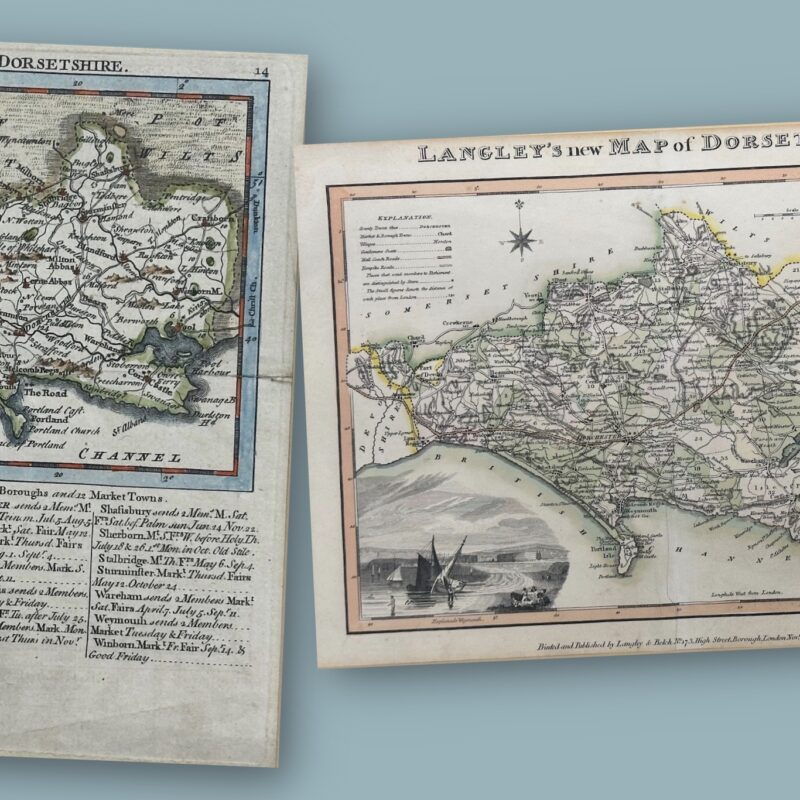 Dorset map collection in January sale Antique Collecting