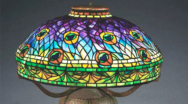 Tiffany Lamps & Amphora Pottery Light Up Morphy Bidders