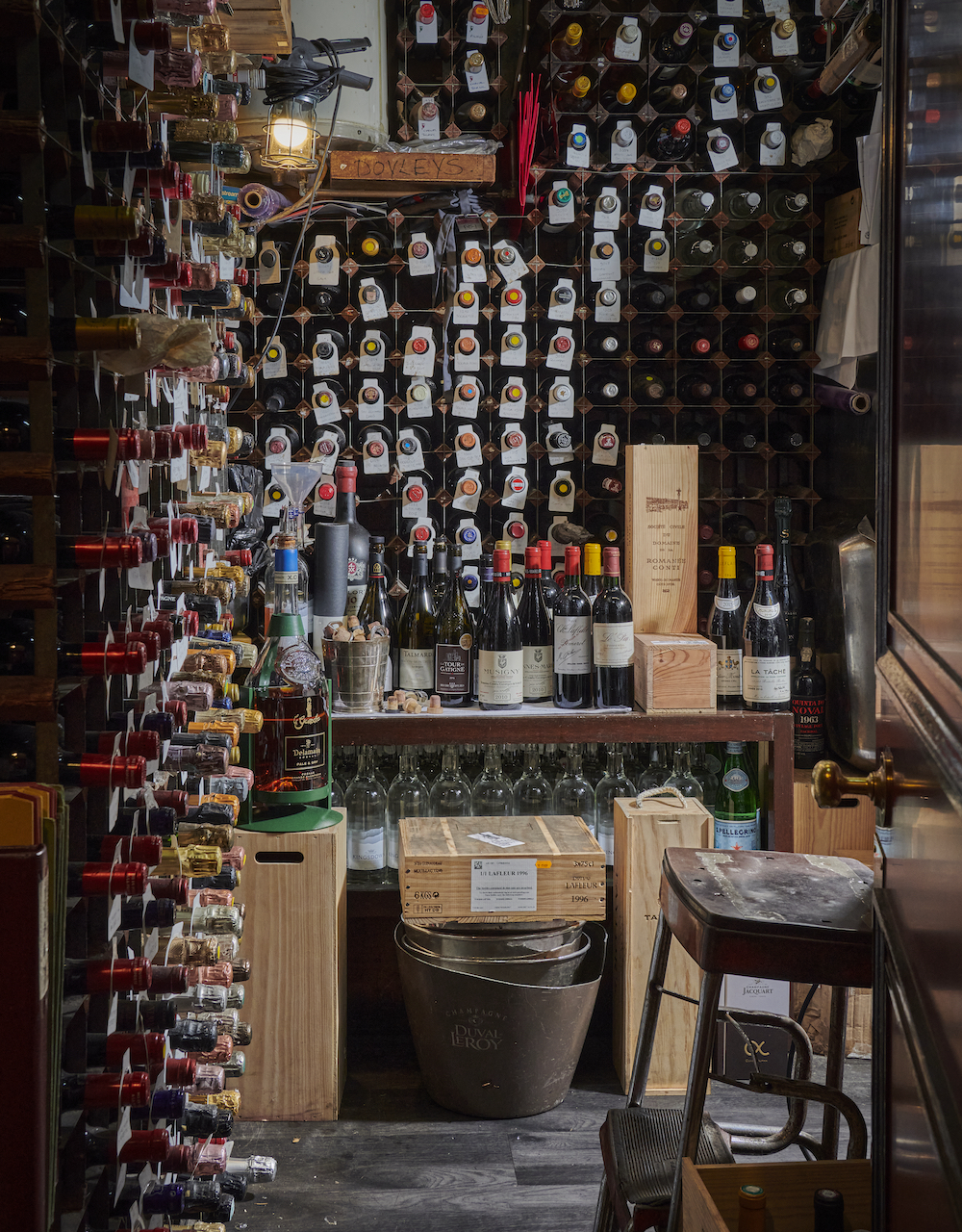 Le Gavroche wine cellar