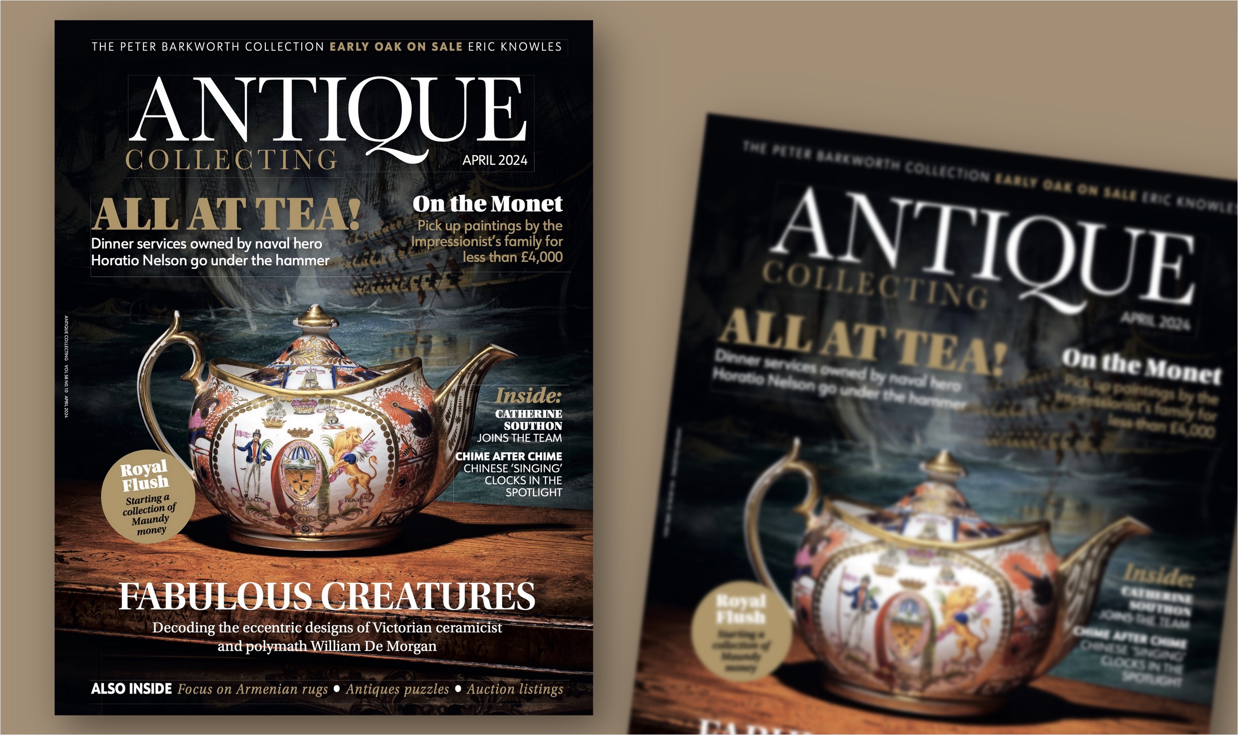 Antique Collecting magazine – see inside latest issue – Antique Collecting