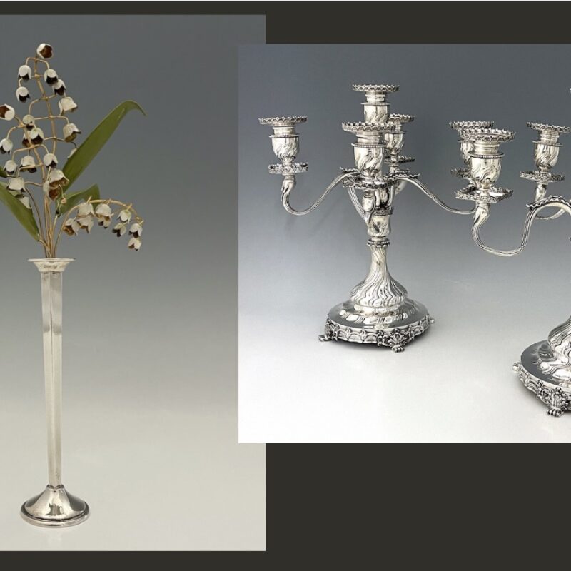 Cartier silver flower is sale highlight Antique Collecting