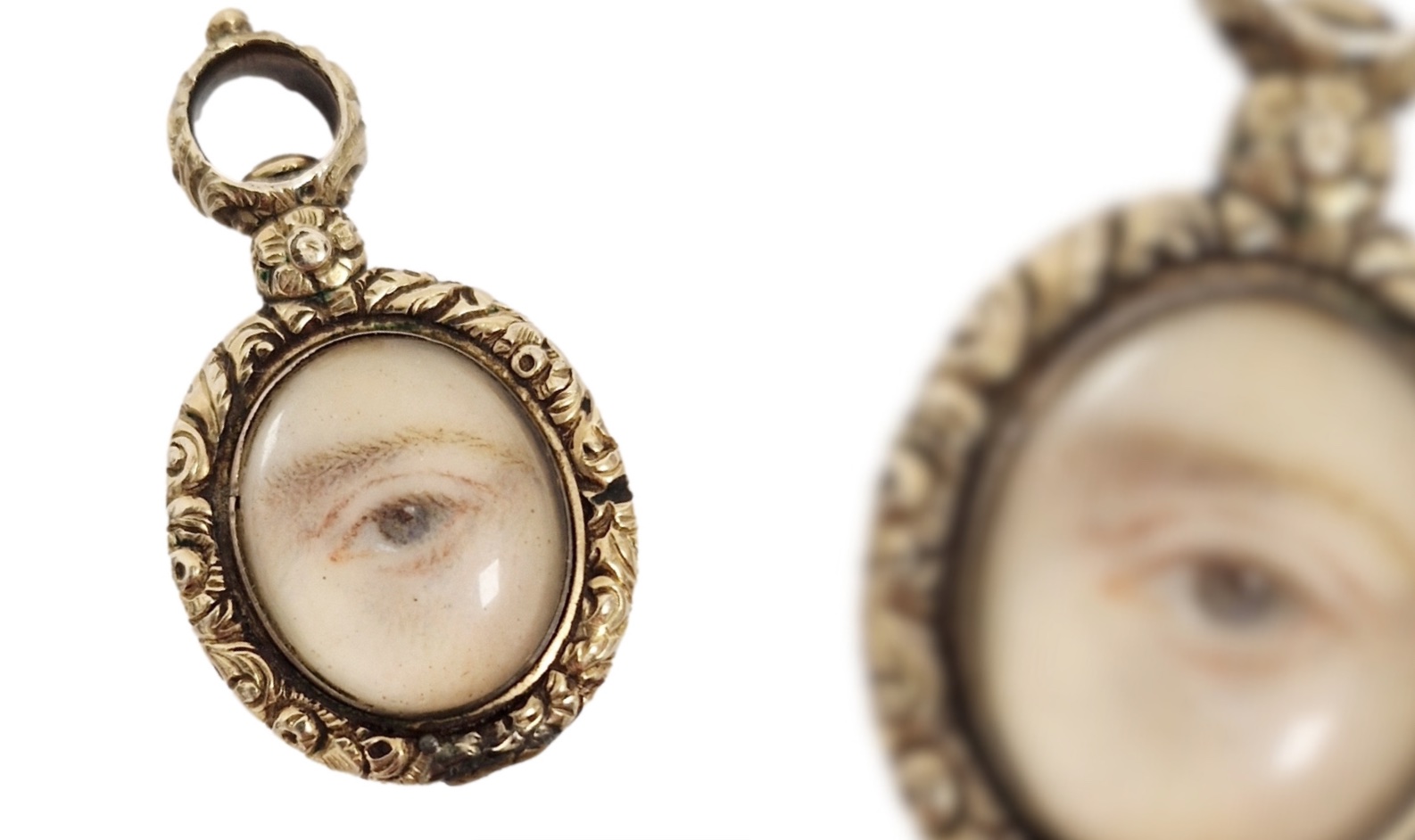 Bidders eye up Georgian love pendant – Antique Collecting