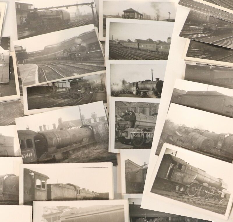 British Railway photographs steam away Antique Collecting