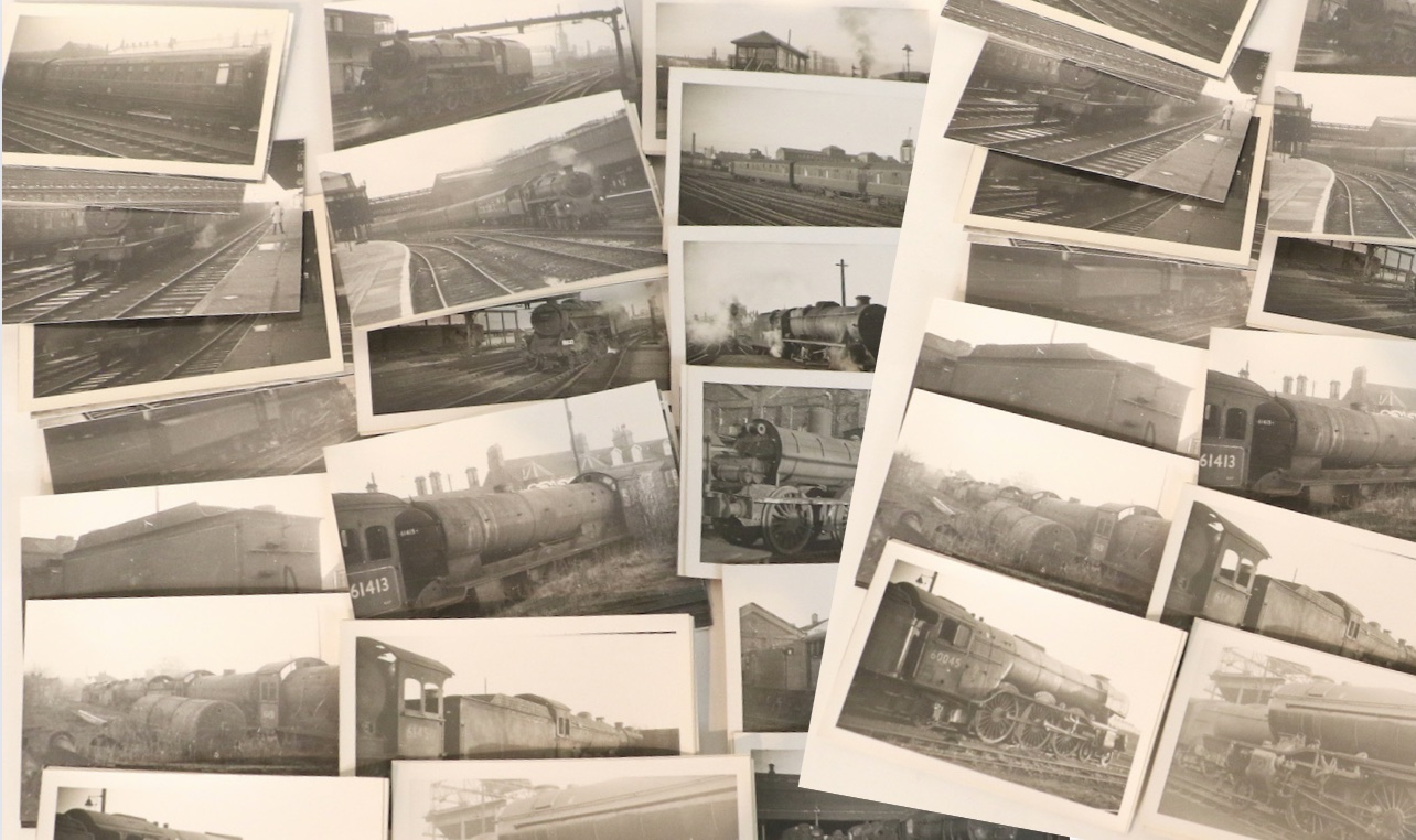 British Railway photographs steam away – Antique Collecting