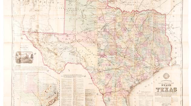 In Heritage’s Historical Manuscripts Auction, Texas Beats California! Antiques