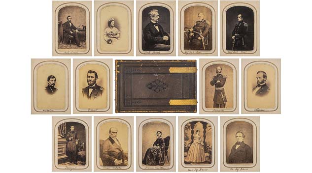 Photograph Album Of Civil War Era Notables Earns High Honors At