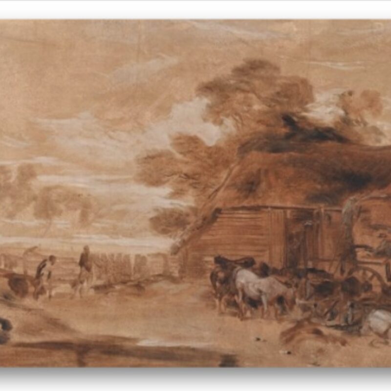 JMW Turner's The Straw Yard at Dreweatts Antique Collecting