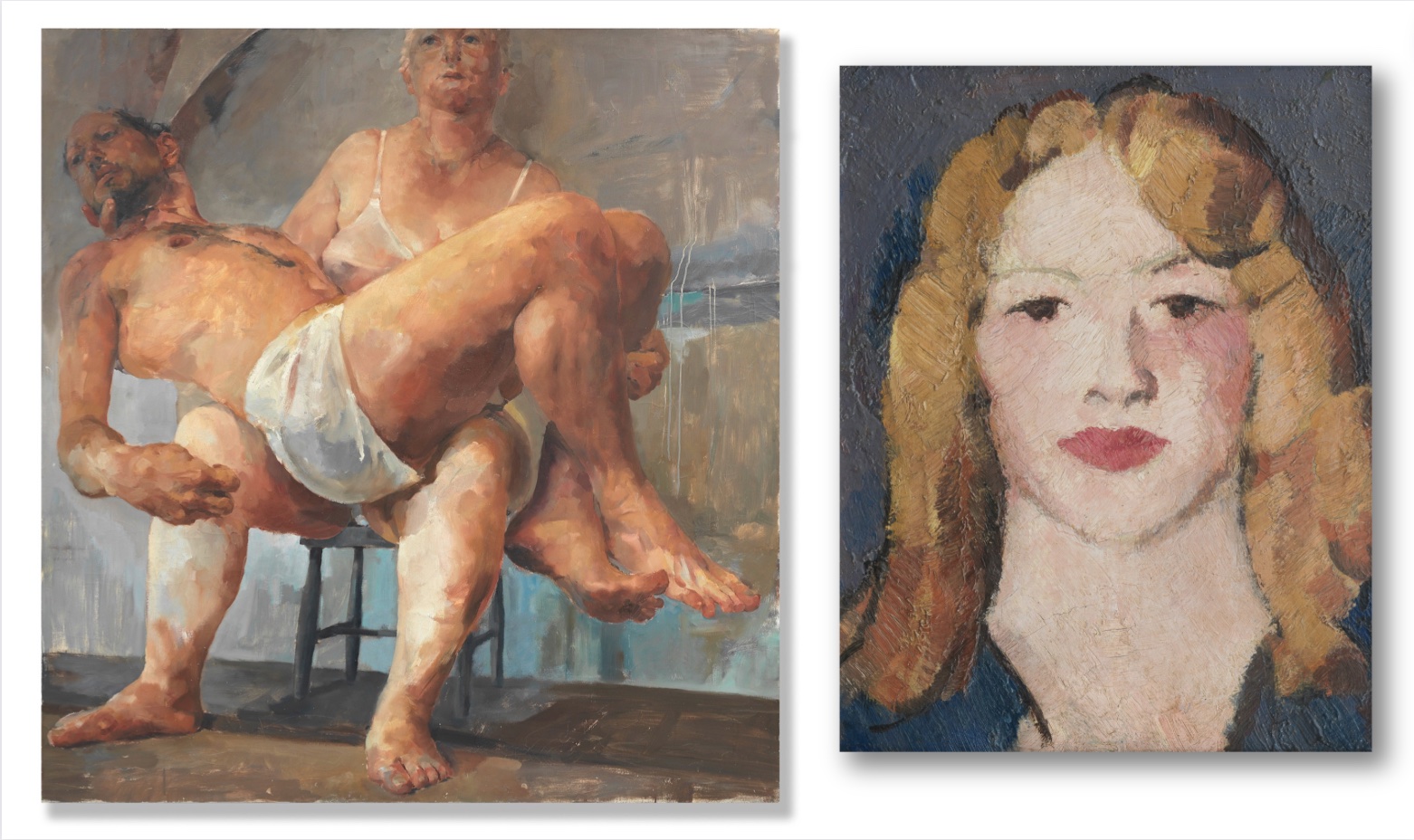 Paul McPhail self-portrait leads Scottish art sale – Antique Collecting