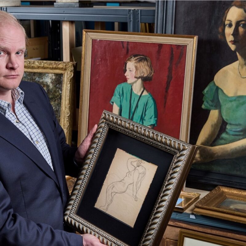 René Magritte sketch has twice the appeal Antique Collecting