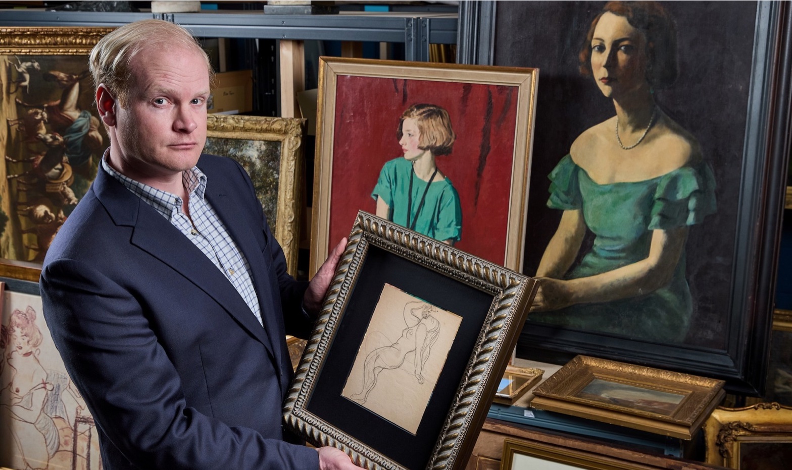 René Magritte sketch has twice the appeal – Antique Collecting