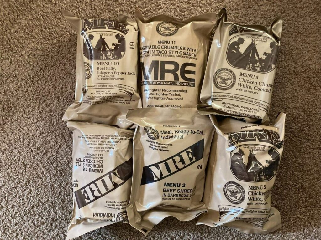 MRE READY-TO-EAT MILITARY SURPLUS