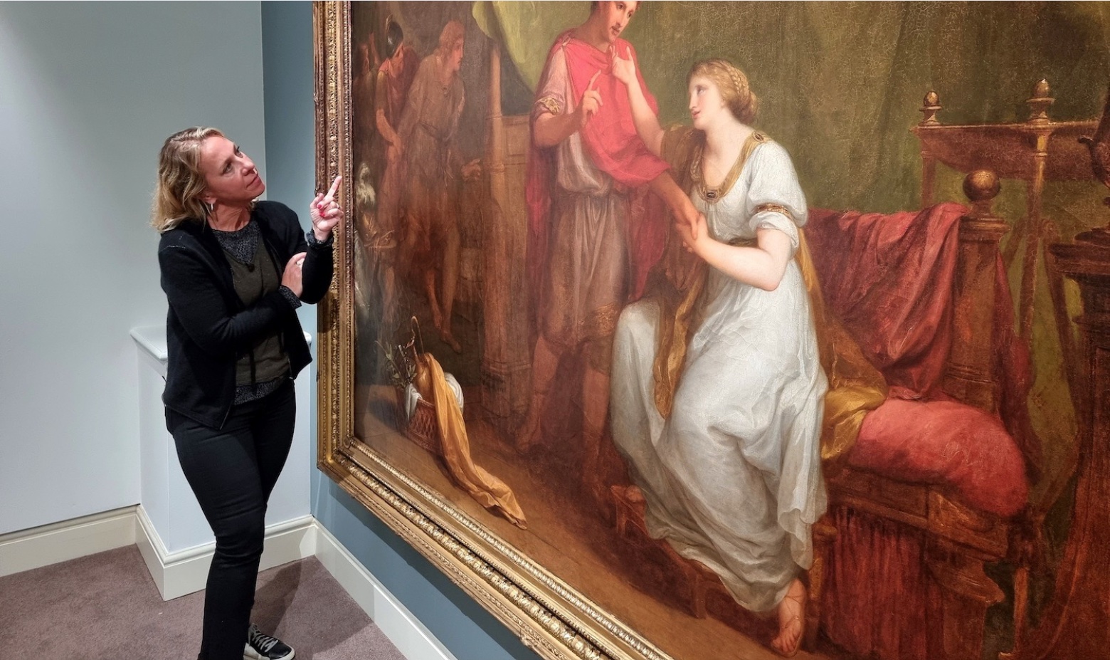 Angelica Kauffman painting conserved at Petworth House – Antique Collecting