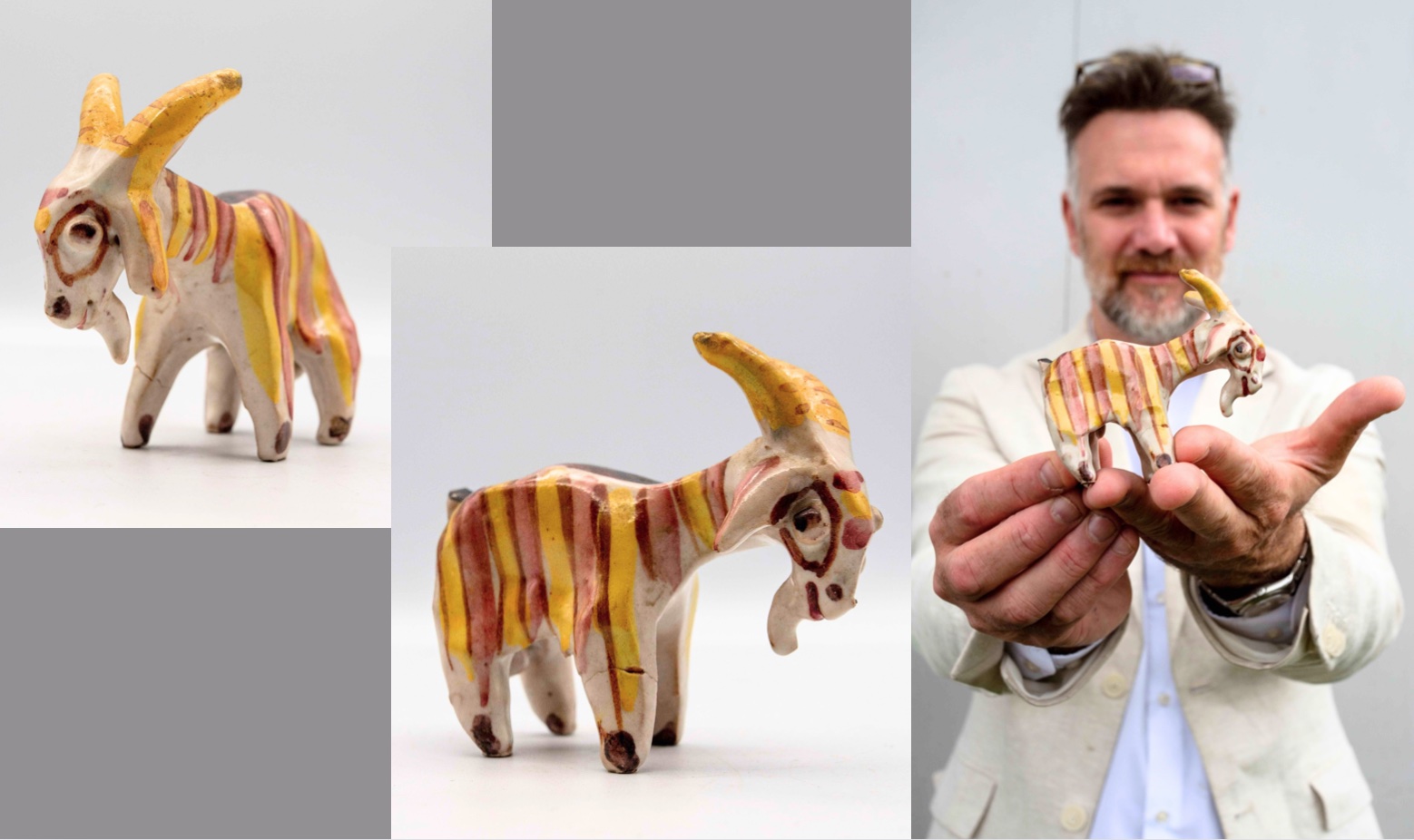 King Charles’ pottery goat makes thousands – Antique Collecting