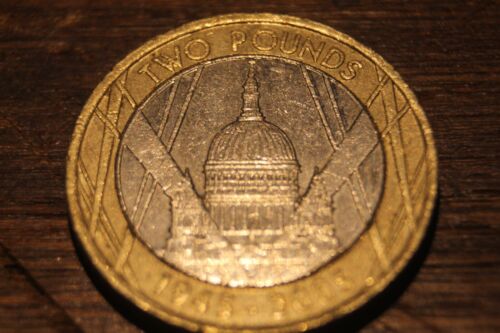 St Paul's Cathedral 1945-2005 £2 Two Pound Coin "Peace and Goodwill"