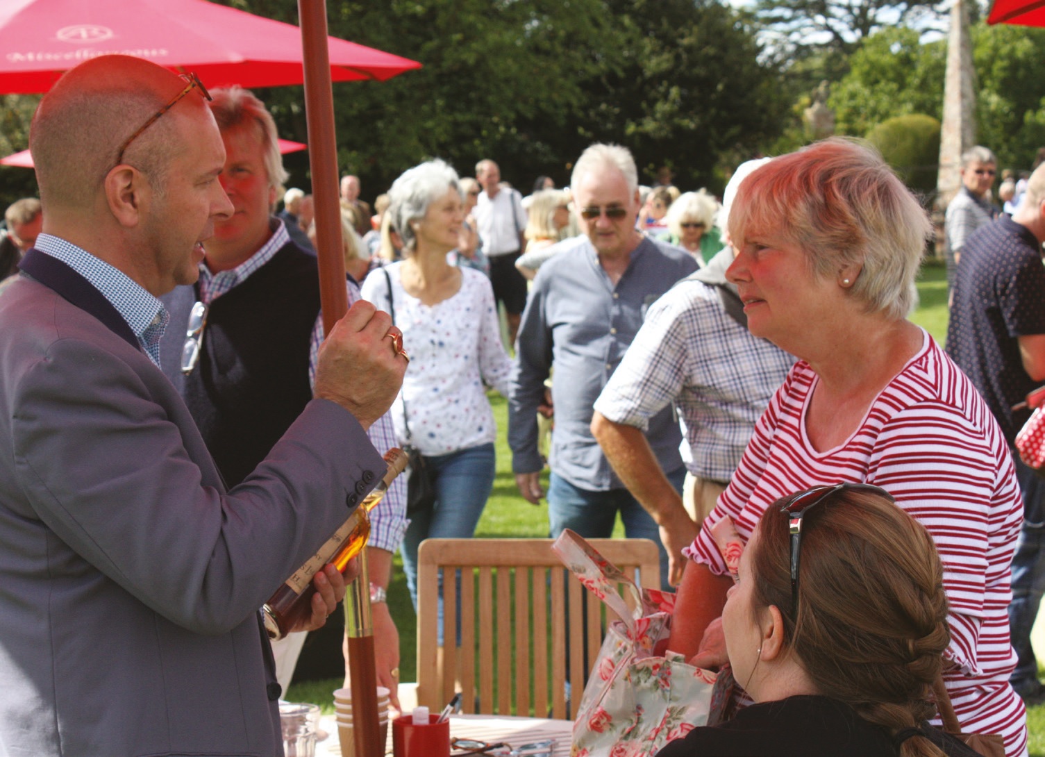 Marc Allum at an Antiques Roadshow event