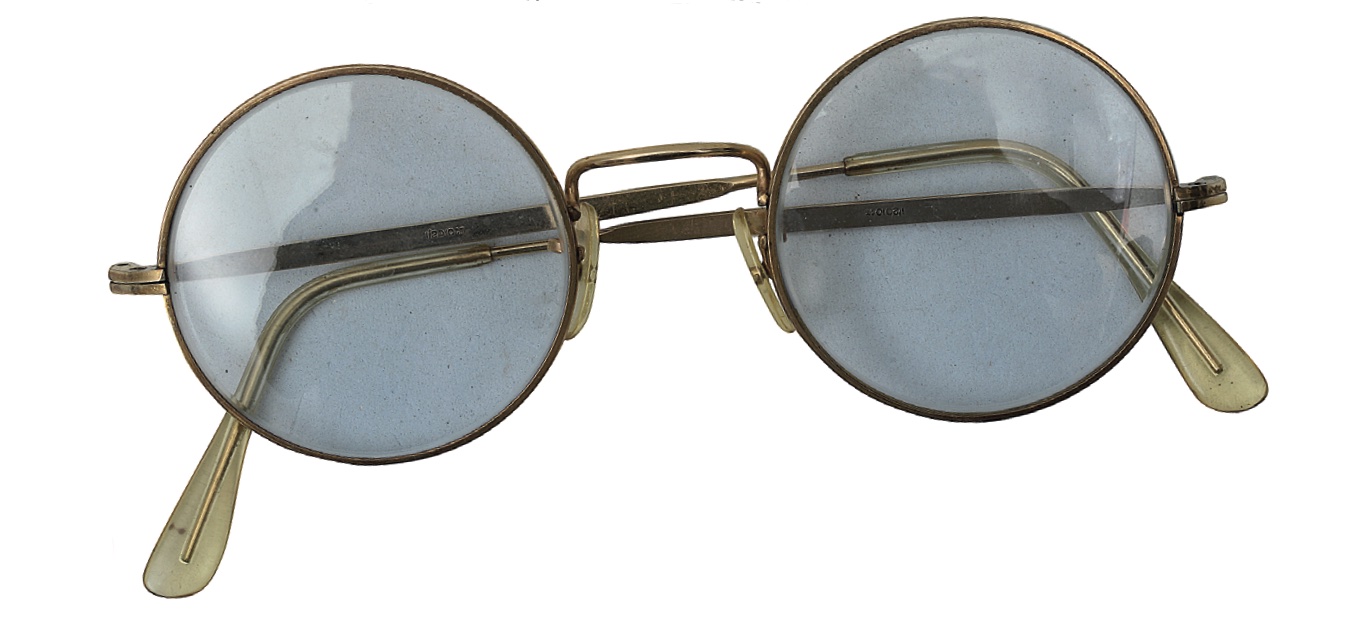 A pair of John Lennon's round glasses